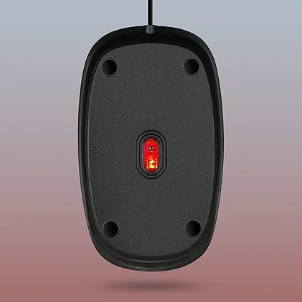 Zebronics | Wired USB Mouse | 3-Button 1200 DPI Plug & Play | Windows Mac | Office & Gaming Use | Black image 3