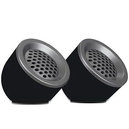 ZEBRONICS Zeb-Pluto 2.0 Multimedia Speaker with AUX Connectivity | USB Powered | Built-in Volume Control | Compact Desktop Stereo for Laptop | PC | Movies | Music | Gaming image 1
