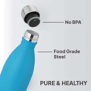 Cello Duro Swift 750 ml Double-Wall Vacuum Insulated Stainless Steel Water Bottle — Leak-Proof Hot & Cold Flask for Gym, Office & Travel thumbnail 4