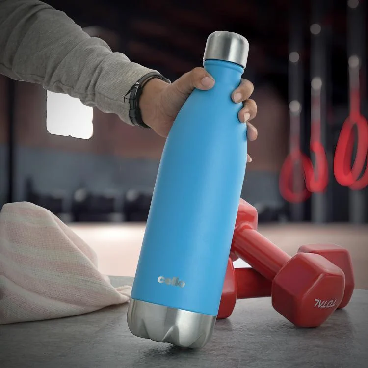 Cello Duro Swift 750 ml Double-Wall Vacuum Insulated Stainless Steel Water Bottle — Leak-Proof Hot & Cold Flask for Gym, Office & Travel image 6