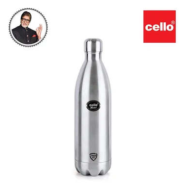 Cello Swift Thermosteel 500ml Insulated Water Bottle | Double-Walled | Leakproof & Rust-Proof Flask for Hot & Cold Beverages – Trave| Gym| Office Use thumbnail 1