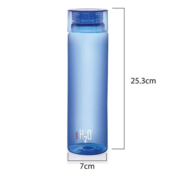 Cello Fridge Water Bottle 920ml Leak Proof Lightweight Plastic Bottle, BPA Free Fridge Safe Drinking Bottle for Home Daily Use India image 2