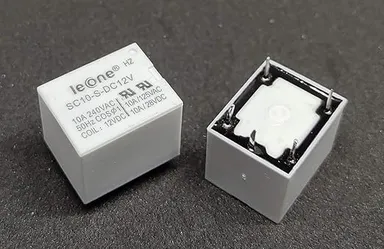 5pcs 12V DC Relay | 5 Pin SPDT Sugar Cube Relay | 10A PCB Mount for Arduino | DIY Circuit Projects Robotics Applications