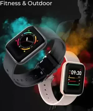 Fire‑Boltt Ninja 1.3″ Touch-to-Wake HD Smartwatch – SpO₂, Blood Pressure, Heart Rate & Multi-Sports Fitness Tracker thumbnail 2