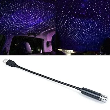 Excalits USB Light | Night Light | Room | Car |Party Decoration Disco Laser Car Fancy Lights image 2