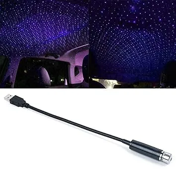 Excalits USB Light | Night Light | Room | Car |Party Decoration Disco Laser Car Fancy Lights thumbnail 1