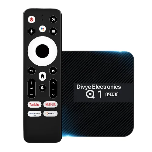Premium Android 10 Mini PC Box 4K Ultra HD Media Streaming | Smart TV Box with Allwinner H313 Quad Core Processor, 2GB/4GB RAM, 16GB/32GB Storage, WiFi HDMI Android TV Media Player image 1