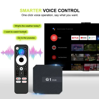 Premium Android 10 Mini PC Box 4K Ultra HD Media Streaming | Smart TV Box with Allwinner H313 Quad Core Processor, 2GB/4GB RAM, 16GB/32GB Storage, WiFi HDMI Android TV Media Player thumbnail 4