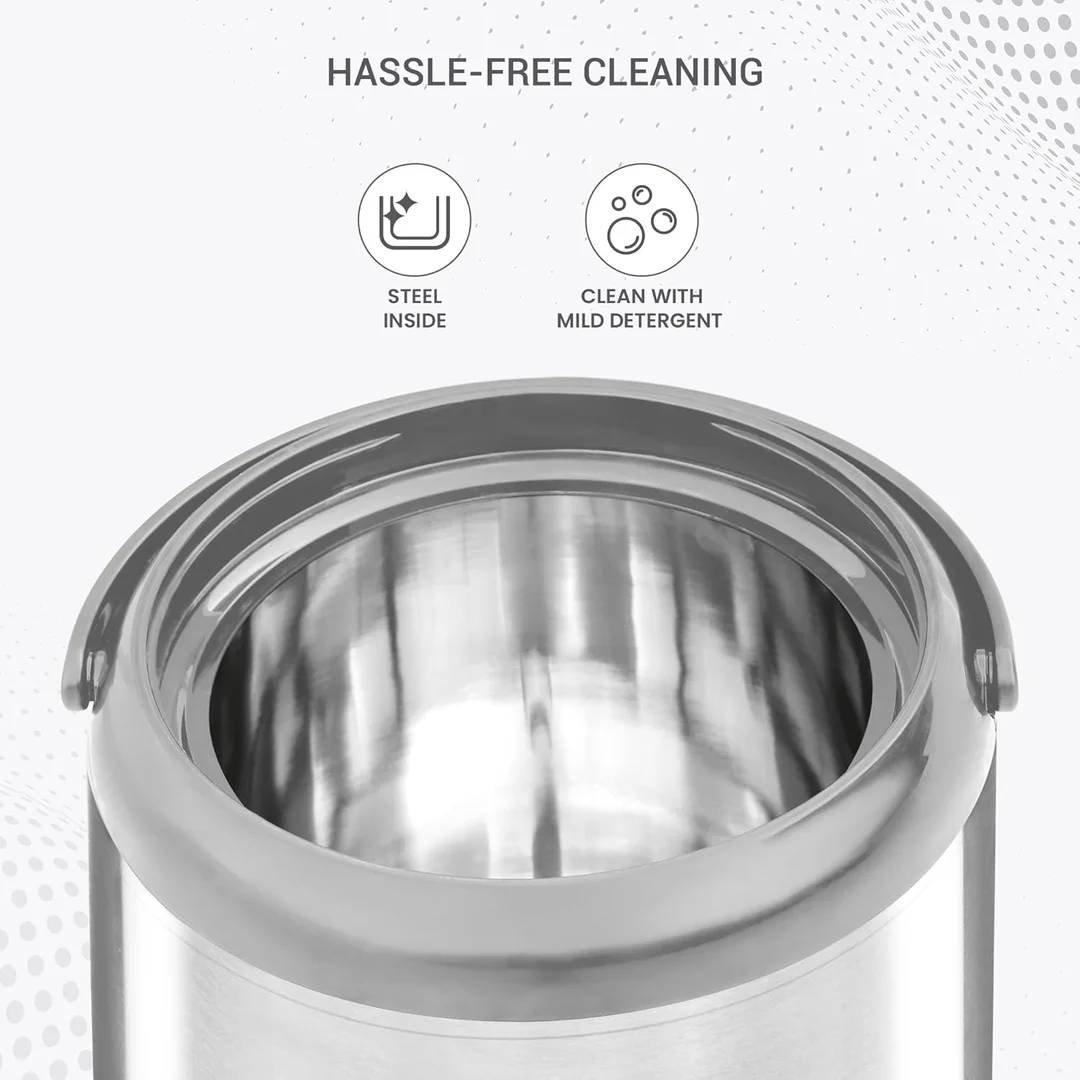 Milton Stellar 10 Thermosteel Water Jug 9.3L | Stainless Steel Insulated Jug for Travel & Party Use | Durable Leakproof Hot & Cold Water Storage Jug image 4