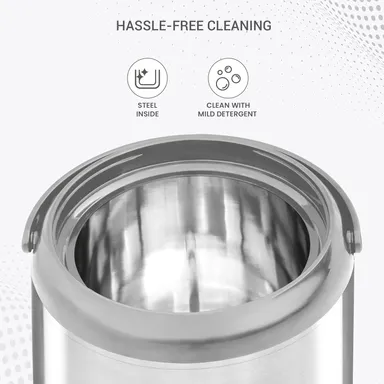 Milton Stellar 10 Thermosteel Water Jug 9.3L | Stainless Steel Insulated Jug for Travel & Party Use | Durable Leakproof Hot & Cold Water Storage Jug thumbnail 3