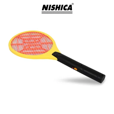NISHICA Rechargeable Anti Mosquito Racket Bat Pack of 2 Dual Pack USB LED Light Safe Kids High Voltage Electric Insect Killer thumbnail 3