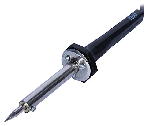 60 Watt Electric Soldering Iron | Pointed Copper Tip | Heavy Duty Use image 1