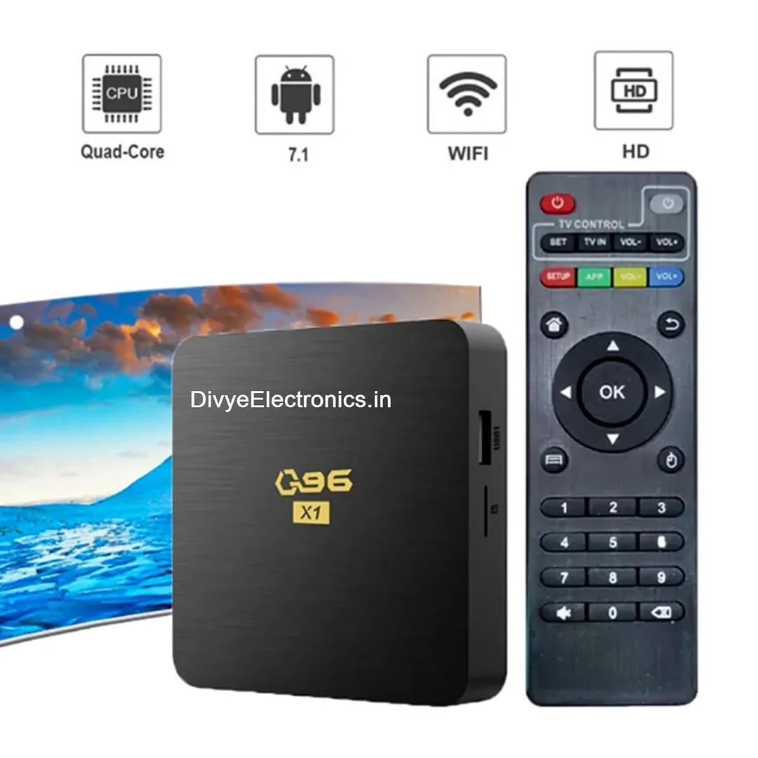 4K Mini PC Box with Android 13.0 | Allwinner H3 | Quad Core | 4GB RAM 32GB ROM | H.265 | 2.4G WiFi | TV Streaming Media Player image 2