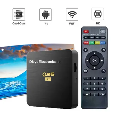 4K Mini PC Box with Android 13.0 | Allwinner H3 | Quad Core | 4GB RAM 32GB ROM | H.265 | 2.4G WiFi | TV Streaming Media Player  thumbnail 1