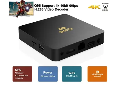 4K Mini PC Box with Android 13.0 | Allwinner H3 | Quad Core | 4GB RAM 32GB ROM | H.265 | 2.4G WiFi | TV Streaming Media Player  thumbnail 3