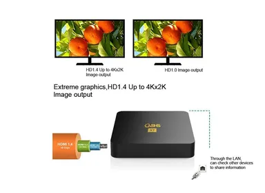 4K Mini PC Box with Android 13.0 | Allwinner H3 | Quad Core | 4GB RAM 32GB ROM | H.265 | 2.4G WiFi | TV Streaming Media Player  thumbnail 4
