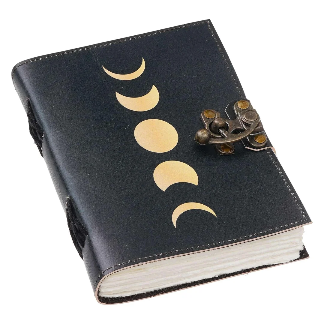 Vintage Handmade Genuine Leather Diary Journal | Premium Antique String Closure | 200 Handmade Unruled Pages DIARY image 4