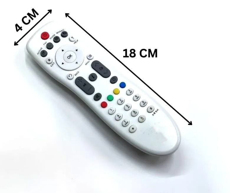 V3Deals Compatible Remote for Videocon d2h Set-Top Box | New Model, Button Match Required| Easy Pairing|Durable Build image 3