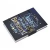  Handmade Printed Cardboard Journal | Unruled 200 Pages Diary with Buckle Lock | Creative Writing & Sketch Notepad for Artists |Students Gift thumbnail 3