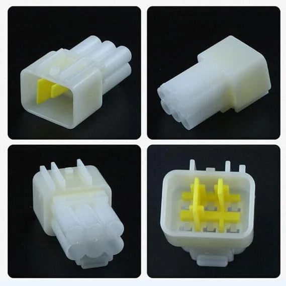  6 Pin Electrical Connector Plug | 2.3 mm Waterproof Terminal Kit with Seal | Automotive Wiring Harness Set image 3