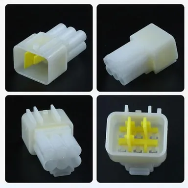 6 Pin Electrical Connector Plug | 2.3 mm Waterproof Terminal Kit with Seal | Automotive Wiring Harness Set thumbnail 2
