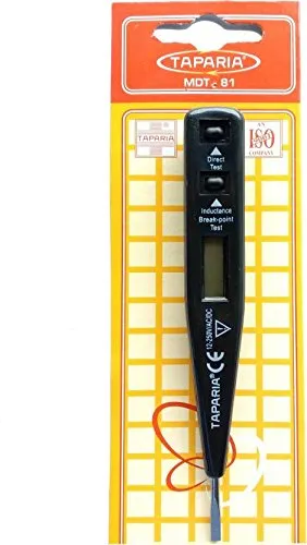 Taparia Digital Voltage Tester MDT 81 | Compact Voltage Tester with Overload Protection for Electricians thumbnail 2