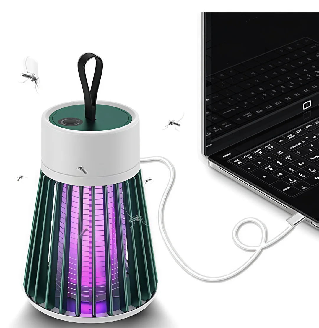 Mosquito Killer Lamp | Electric Insect Killer for Indoor & Outdoor | Shock Trap Technology| Silent Operation| Safe for Home | Bedroom|Garden image 3