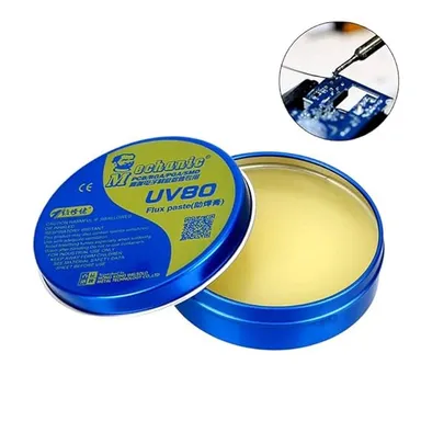 UV80 Professional| No-Clean Solder Flux Paste | High Bond Strength| Lead-Free|PCB Repair thumbnail 2