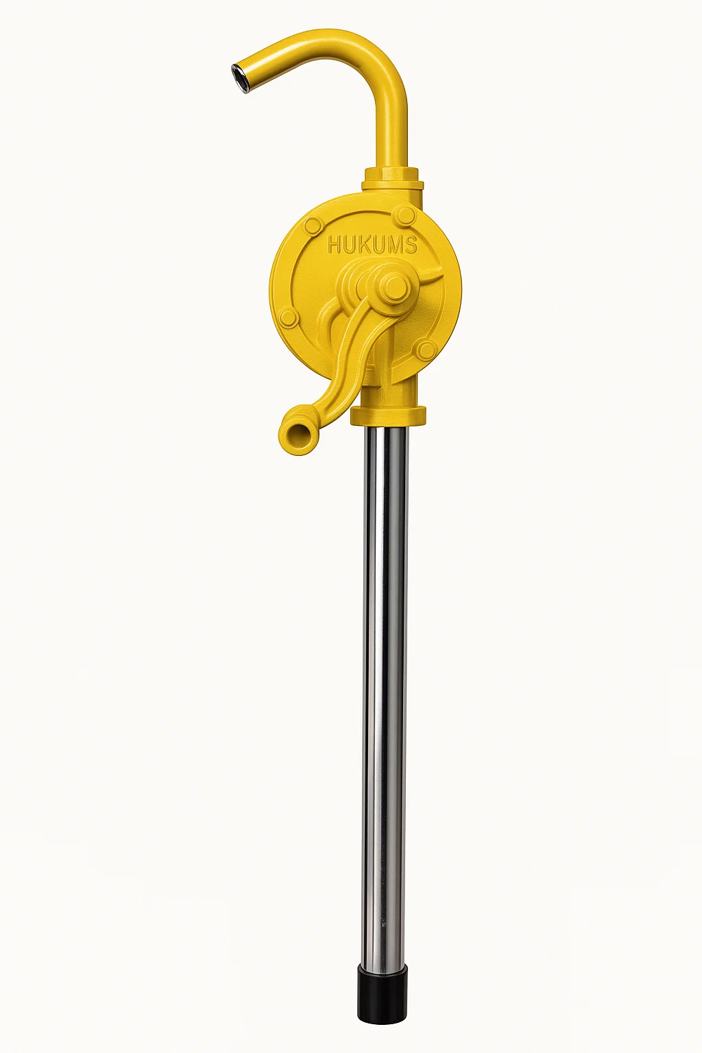 Hukums Barrel Pump 90mm | Manual Hand Drum Pump for 50-210 Liters Oil, Fuel, Chemical Transfer | Heavy Duty Industrial Use image 1