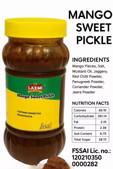 Homemade Odia Sweet & Spicy Mango Pickle (Aam Ka Achar) | Preservative‑Free | FSSAI & ISO Certified | 500 g / 1 kg image 4