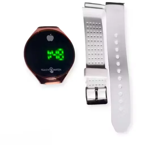 Kids Touch Panel LED Digital Sports Watch with Synthetic Strap Battery‑Powered LED Time Display Sporty Waterproof Trendy Boys Girls Casual Outdoor Wristwatch image 3