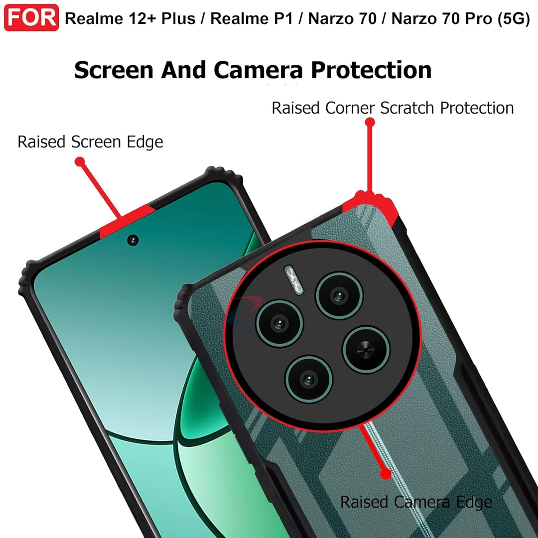 Back Cover | Shockproof| Slim Fit| Camera Protection| Matte Finish Case image 3