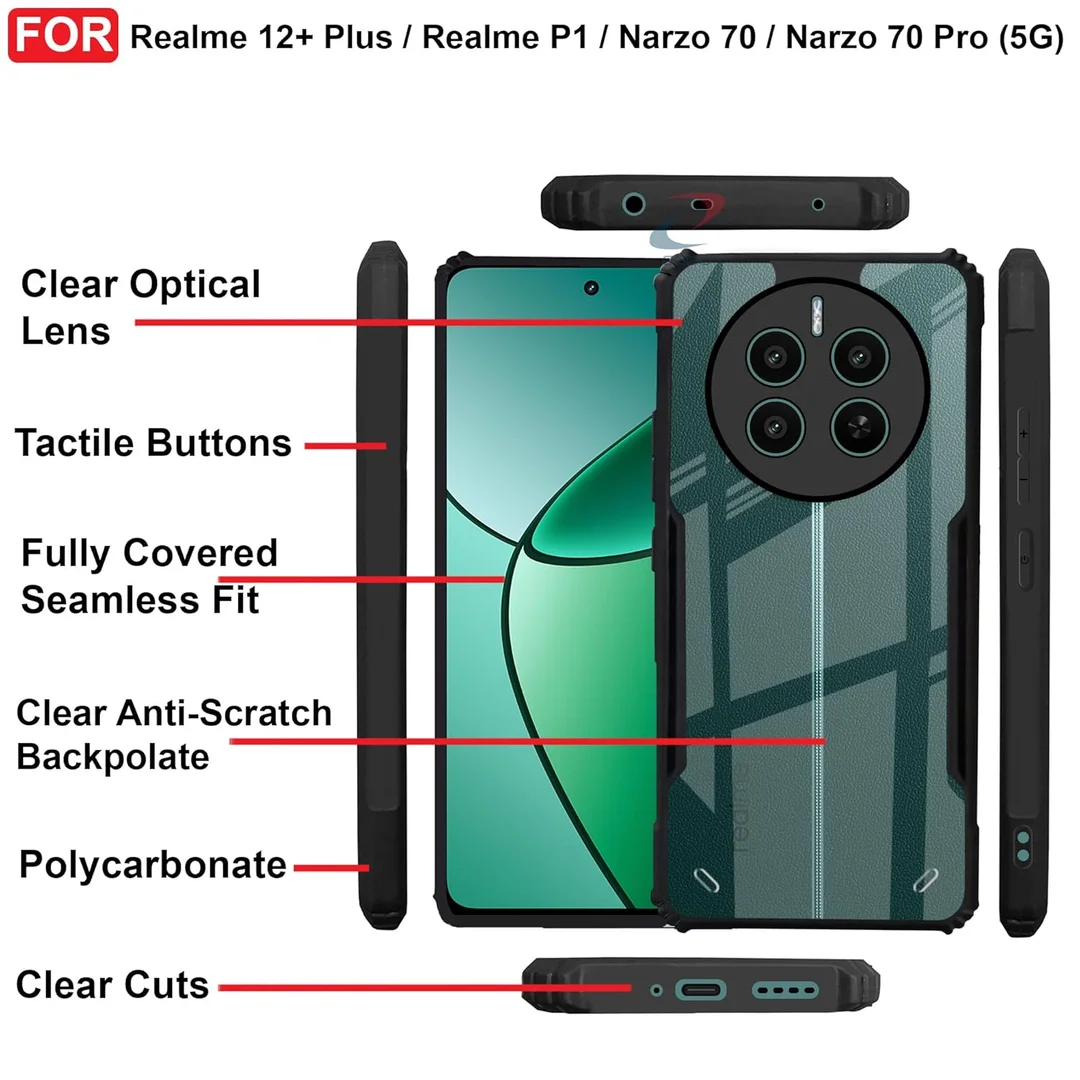 Back Cover | Shockproof| Slim Fit| Camera Protection| Matte Finish Case image 4
