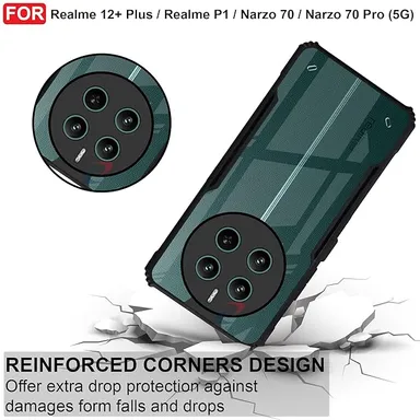 Back Cover | Shockproof| Slim Fit|  Camera Protection| Matte Finish Case thumbnail 1