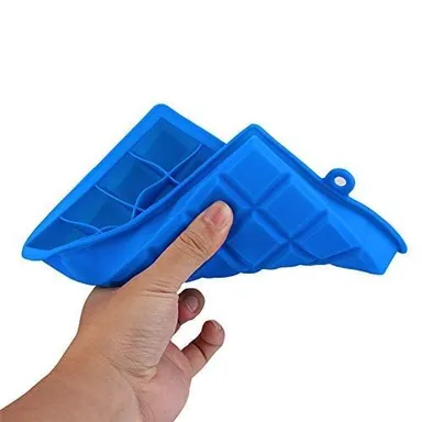 Silicone Ice Cube Trays 2 Pack | 24 Cavity Multicolor BPA-Free  thumbnail 1