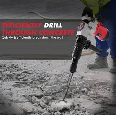 Heavy Duty 5Kg Demolition Hammer | 1050W Electric Concrete Breaker Machine for Construction & Industrial Use thumbnail 1