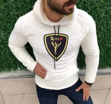Unisex Hoodie | Comfortable Stylish Winterwear XL | Warm Breathable Fit thumbnail 1
