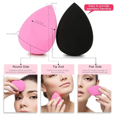 Nude Edition 18 Color Eyeshadow Palette with 10 Makeup Brushes and Puff Matte Shimmer Shades for Daily Party Makeup thumbnail 2