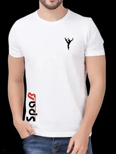 Trendy & Comfortable Unisex T-Shirts | Stylish Summer Wear Casual Outfit | S Size thumbnail 2