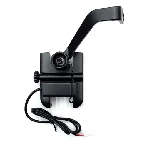 TechGear USB Mobile Holder Stand | Adjustable Portable Desk Mount | Compatible with iPhone & Android | Black image 1