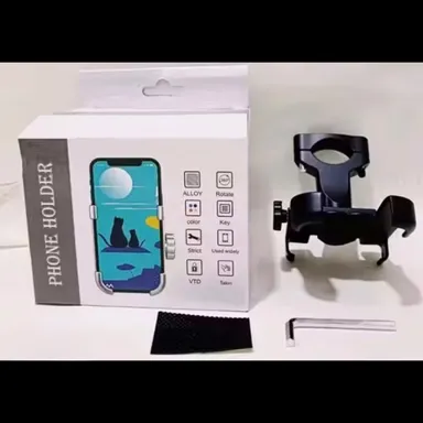 Mobile Stand | Adjustable Foldable Phone Holder | Lightweight Portable Desk Stand | Compatible with All Smartphones thumbnail 1