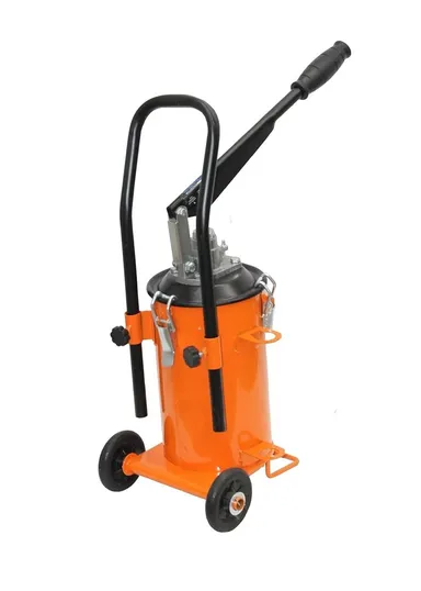 Driger 10kg Heavy Duty Bucket Grease Pump | Hand Operated | Variable Pressure | Industrial High Volume Lubrication thumbnail 1