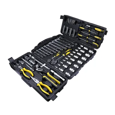Stanley 110‑Piece Multi Tool Set | STMT81243 | Socket| Ratchet & Bits Combo Kit for Home & Workshop thumbnail 3