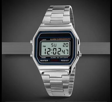 Vedu Digital Watch | Vintage Square Dial Unisex WR70 | Men Women|  Pack of 1