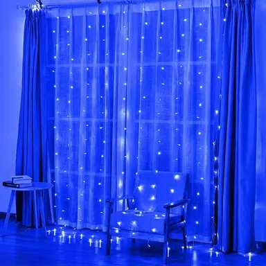 Blue LED String Light | 15m Waterproof Decorative Lights| Party & Diwali Home Décor| Energy Efficient thumbnail 2