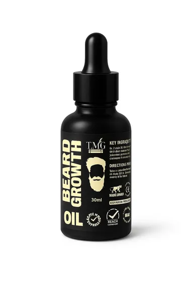Premium Beard Oil for Men | Natural Growth & Softening | Nourishing Formula thumbnail 1
