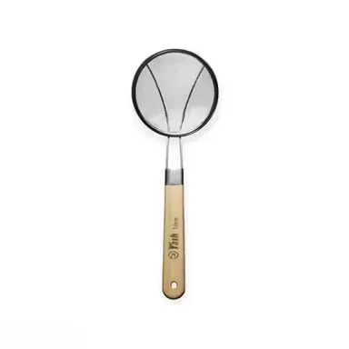 Stainless Steel Food Strainer Fine Mesh Kitchen Sieve Multipurpose Cooking Strainer for Rice, Pulses, Flour, Tea, Juice | Rust‑Resistant Durable Kitchen Filter Tool thumbnail 1