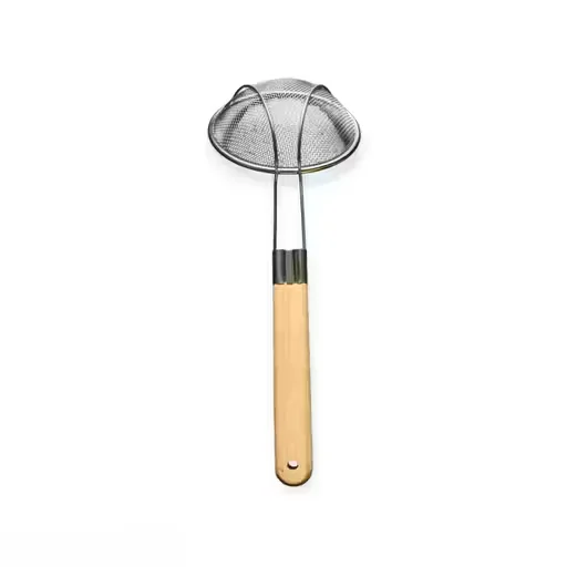 Stainless Steel Food Strainer Fine Mesh Kitchen Sieve Multipurpose Cooking Strainer for Rice, Pulses, Flour, Tea, Juice | Rust‑Resistant Durable Kitchen Filter Tool image 3