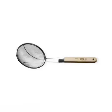 Stainless Steel Food Strainer Fine Mesh Kitchen Sieve Multipurpose Cooking Strainer for Rice, Pulses, Flour, Tea, Juice | Rust‑Resistant Durable Kitchen Filter Tool thumbnail 3