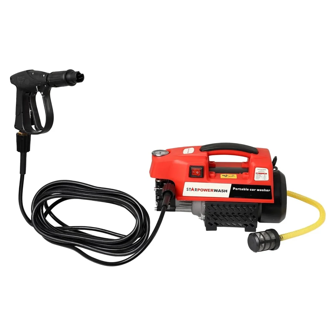 Star Powerwash Electric High Pressure Washer 2400w with Copper Winding with Hose Pipe and Foam Bottle Max Pressure 150 Bar image 1